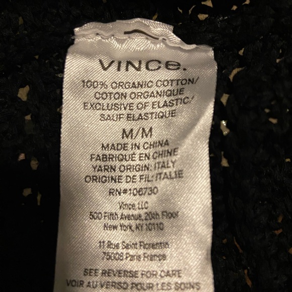 VINCE. Sweater Top, M/M, NWT - Picture 4 of 5